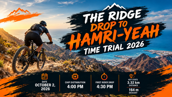 THE RIDGE DROP TO HAMRI-YEAH: TIME TRIAL RACE 2026